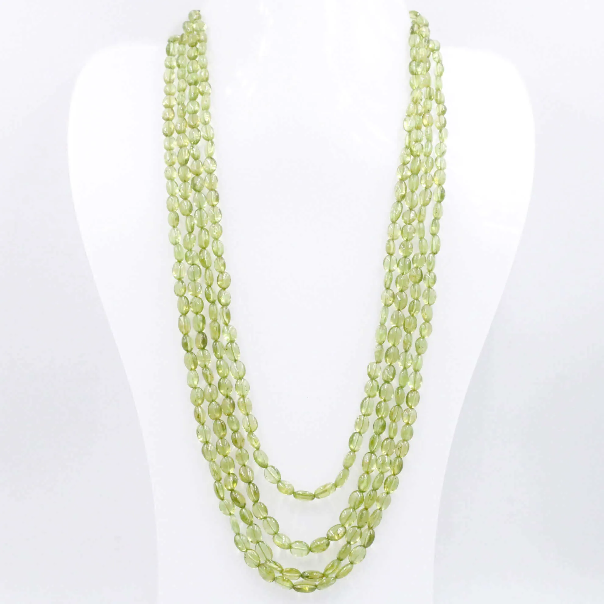 Natural Peridot Necklace Layered Peridot Necklace Gemstone Necklace Beaded Necklace Green Necklace Sarafa Necklace SKU 6143228