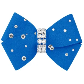 Nouveau Bow Hair Bow with Silver Stardust