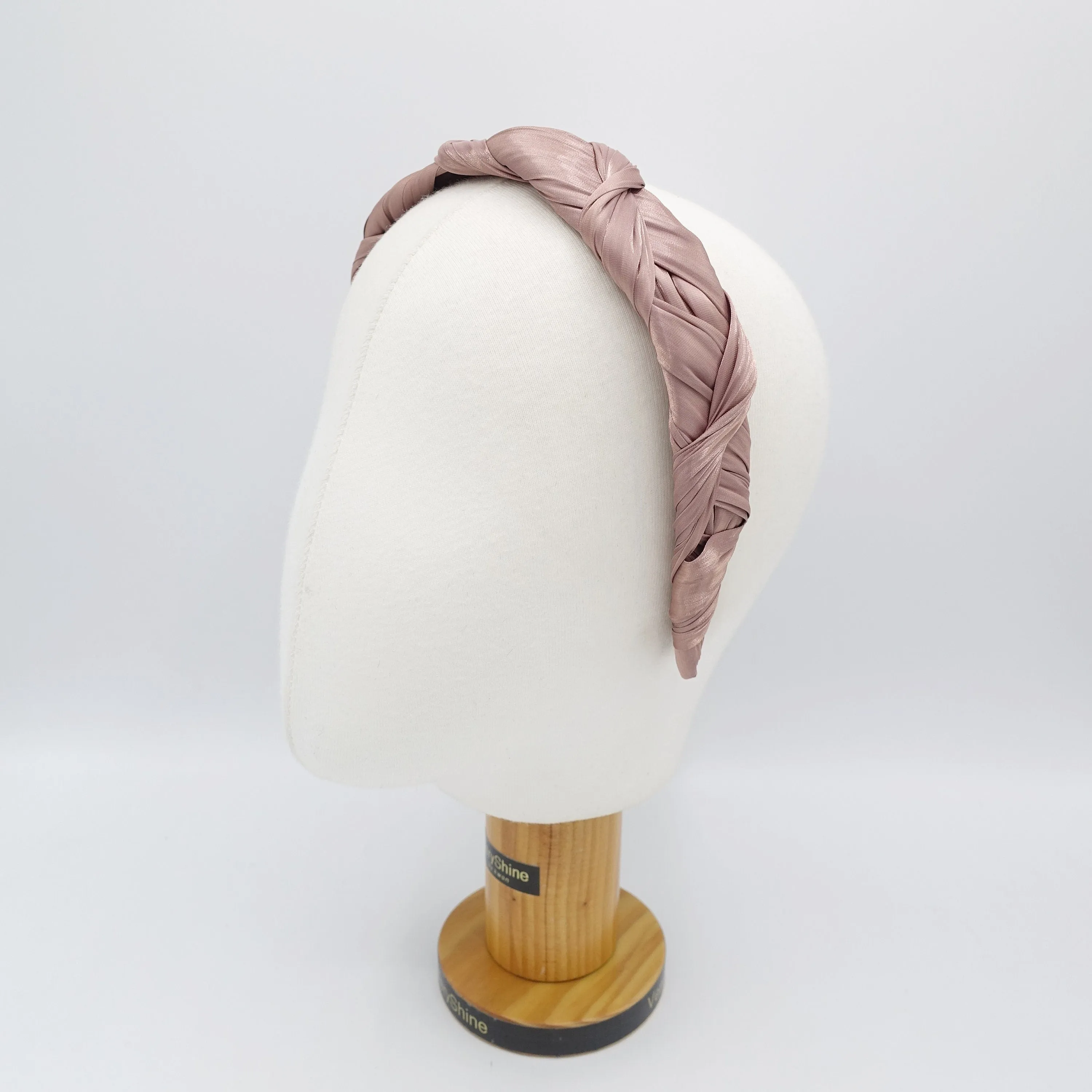 organza cross wrap headband