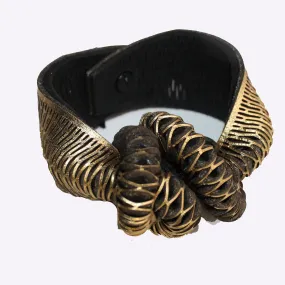 OroPoPo Bracelet, Rattlesnake, Gold