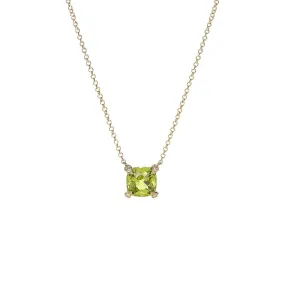 Peridot and Diamond Châtelaine Necklace