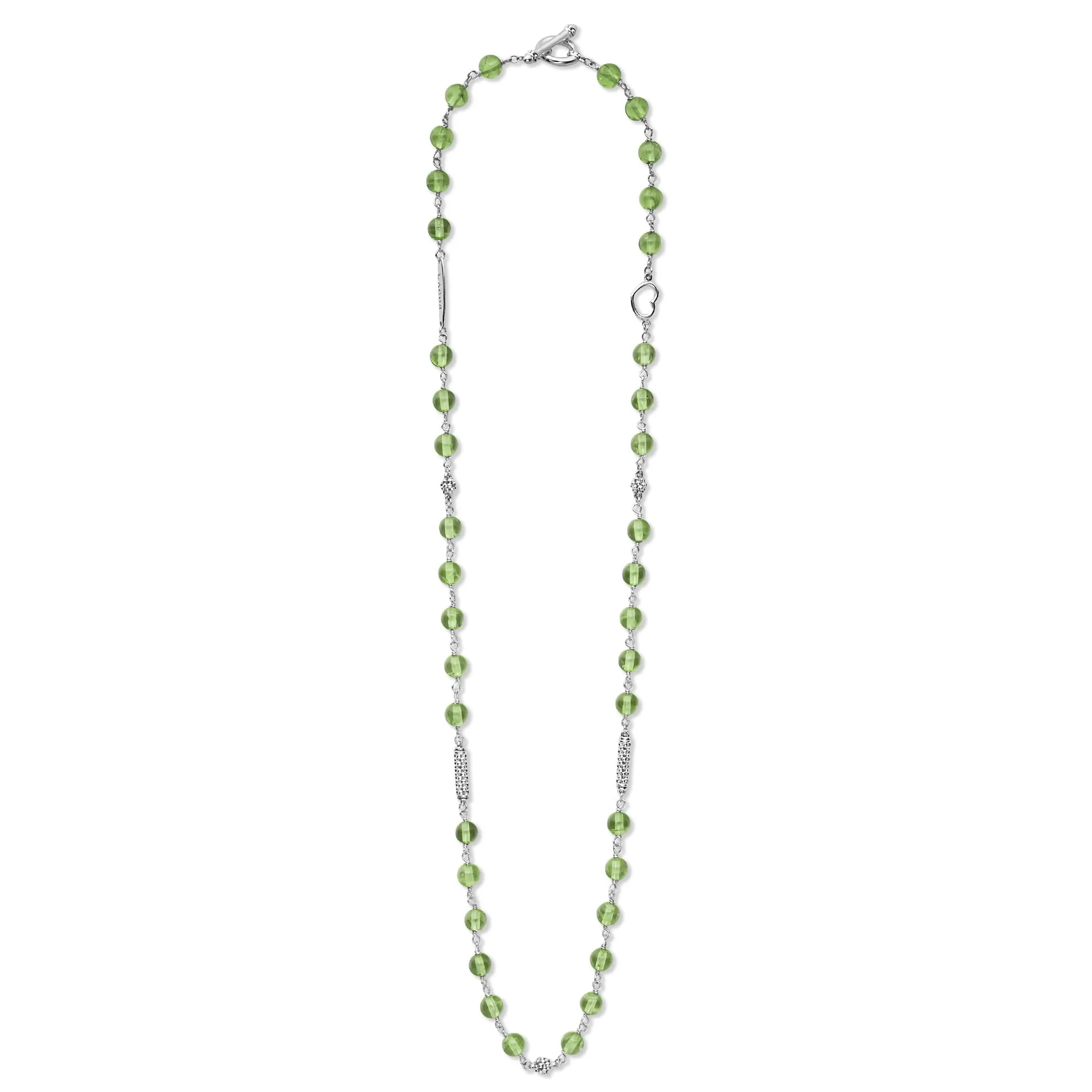 Peridot Beaded Necklace