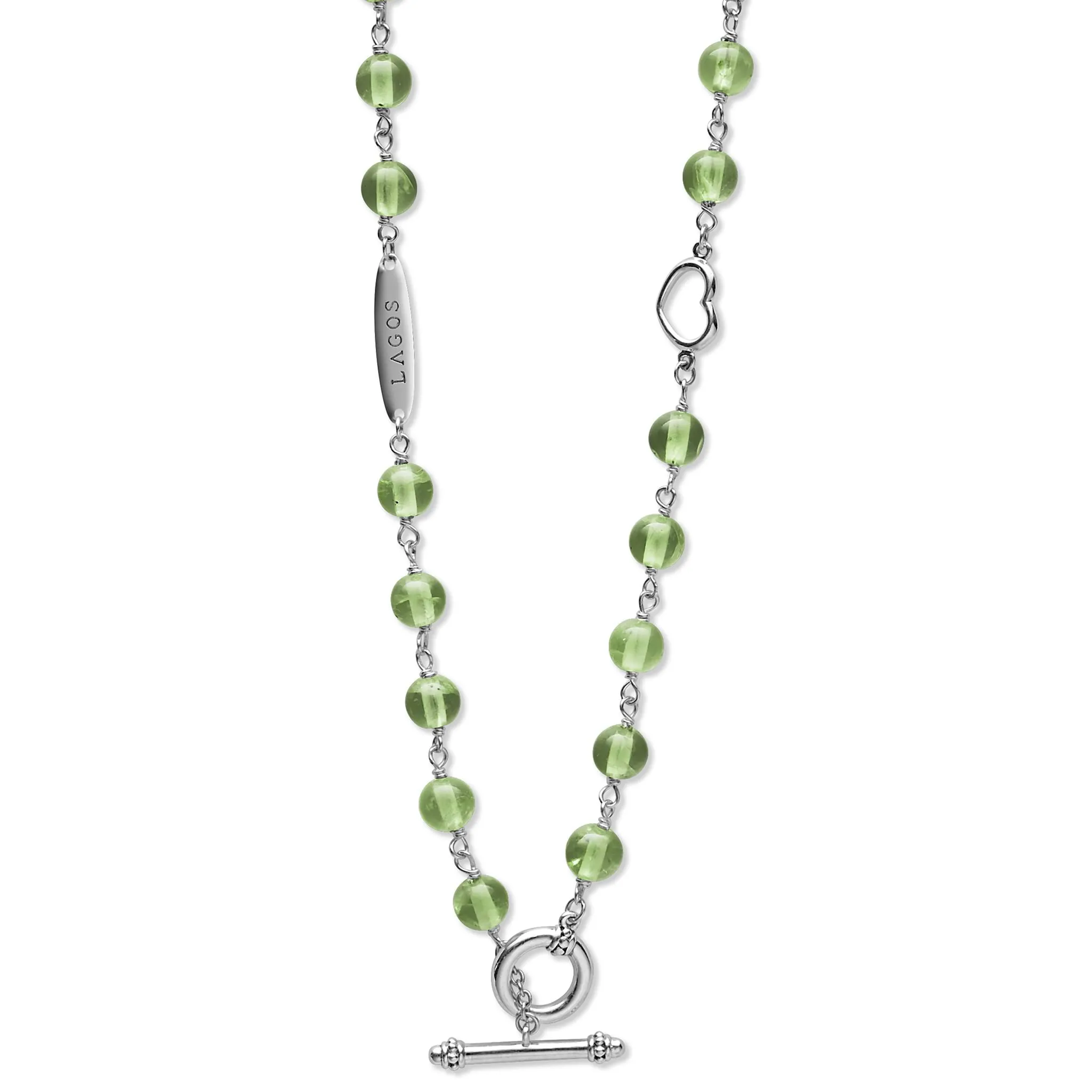 Peridot Beaded Necklace