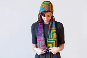 Pixelated Scarf Kit (Urth Yarns) Online Only