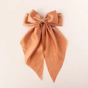 Pumpkin | Belle Satin Barrette