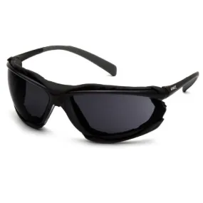 Pyramex Proximity SB9323ST Safety Glasses Dark Gray H2X Anti Fog Lens Black Frame, One Size, 1 Each