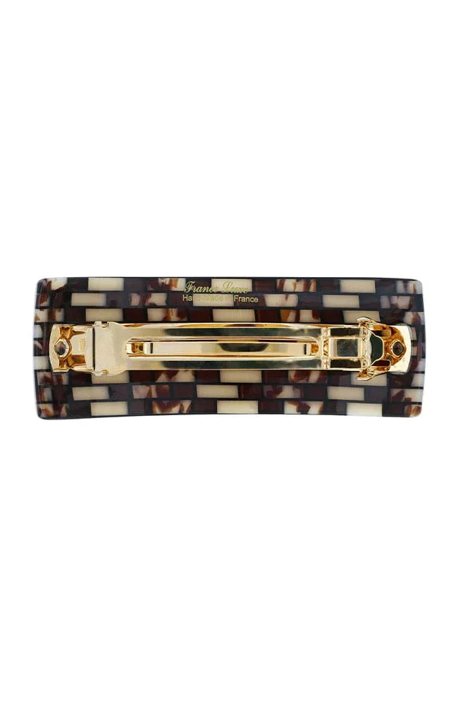 Rectangle Volume Barrette - Empire