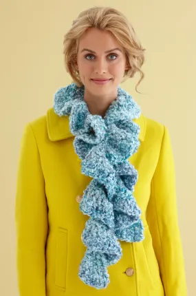 Ruffle Scarf (Crochet) - Version 6