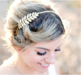 Simple Goddess Laurel Leaf Headband