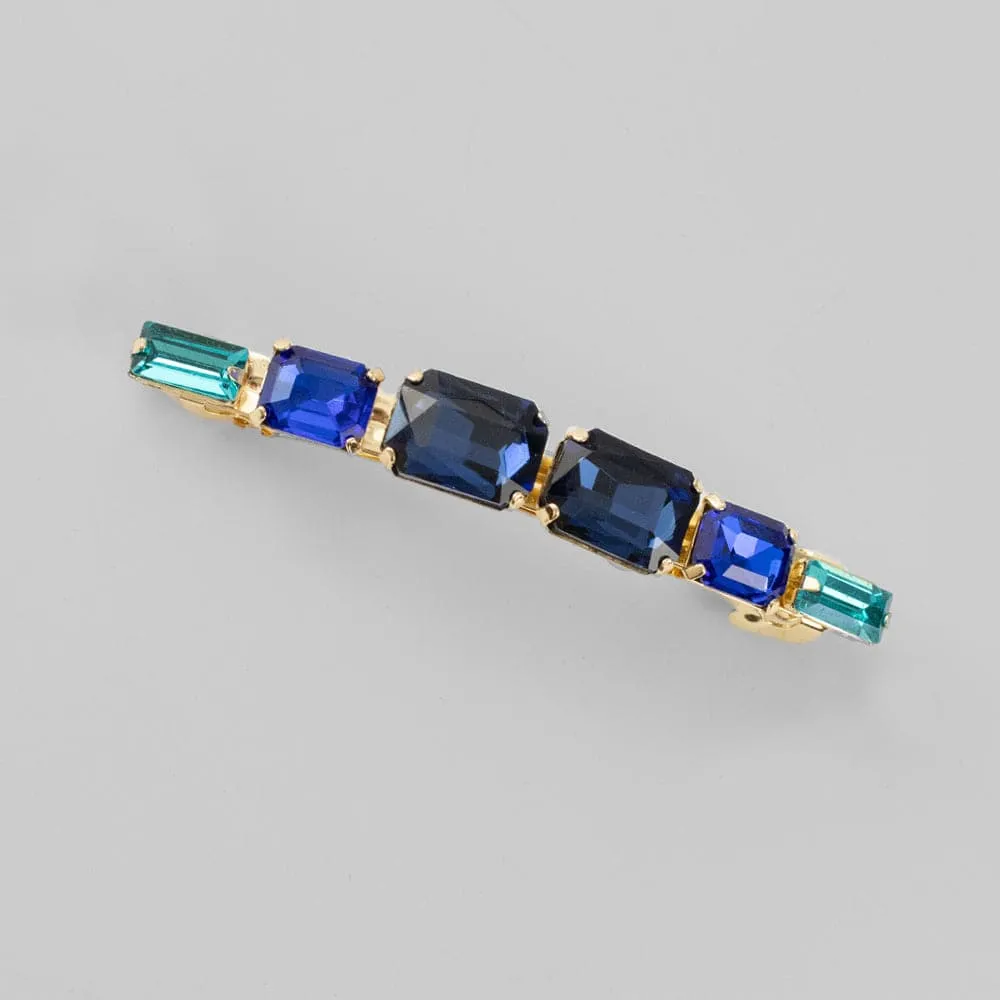 Small Crystal Barrette