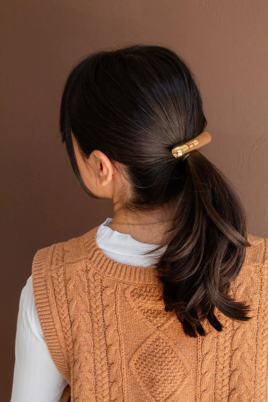 Smooth Metal Barrette