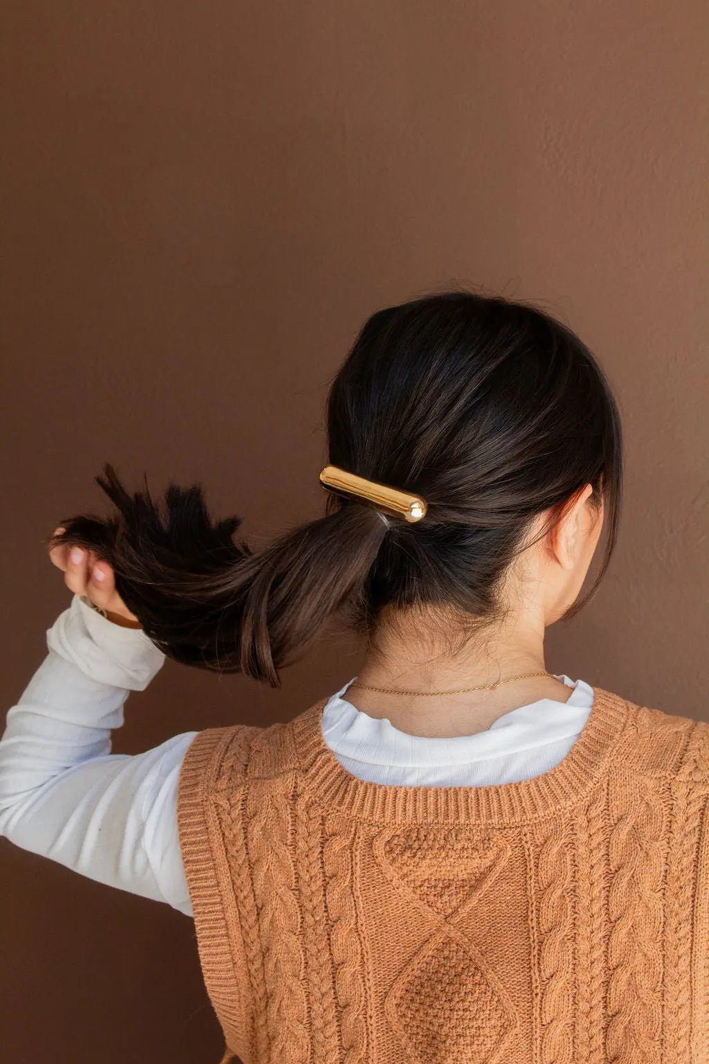 Smooth Metal Barrette