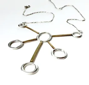 Sojourner - Open Circle Statement Necklace