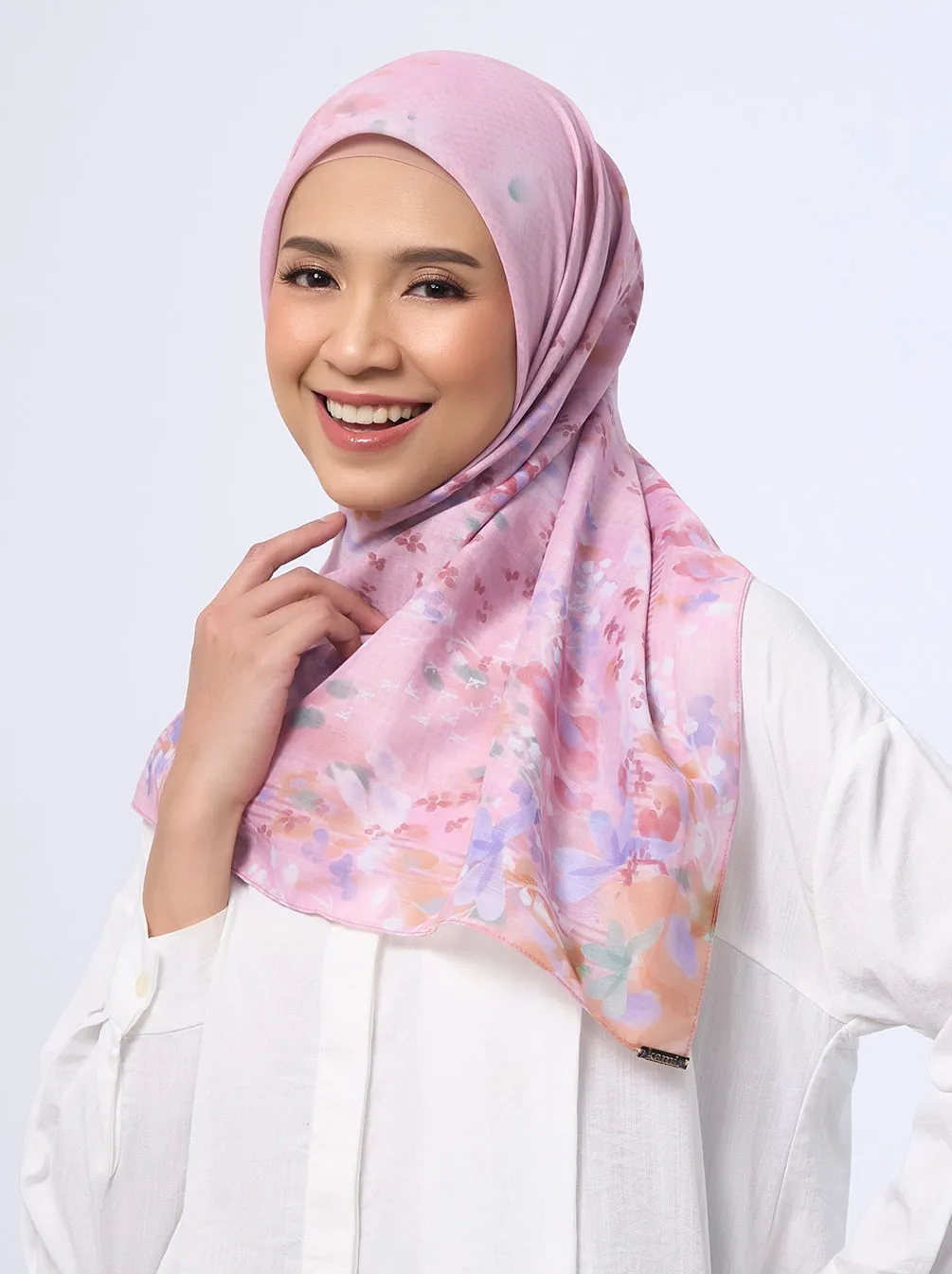 SOMBRA SCARF LIGHT BLUSH