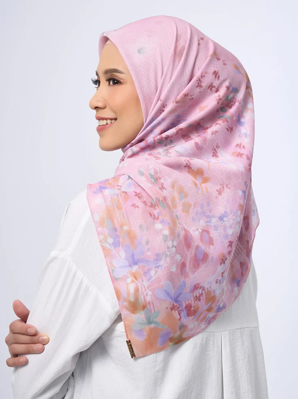 SOMBRA SCARF LIGHT BLUSH