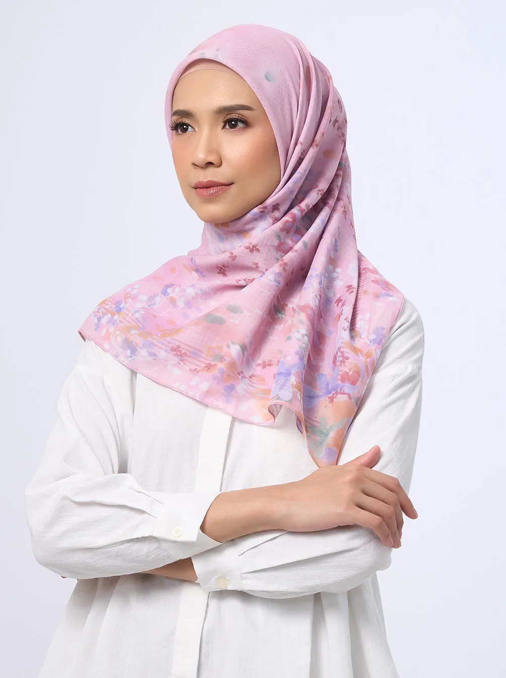 SOMBRA SCARF LIGHT BLUSH