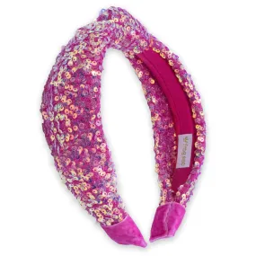 Sparkly Sequin Knot Headband For A Cause (Charity)