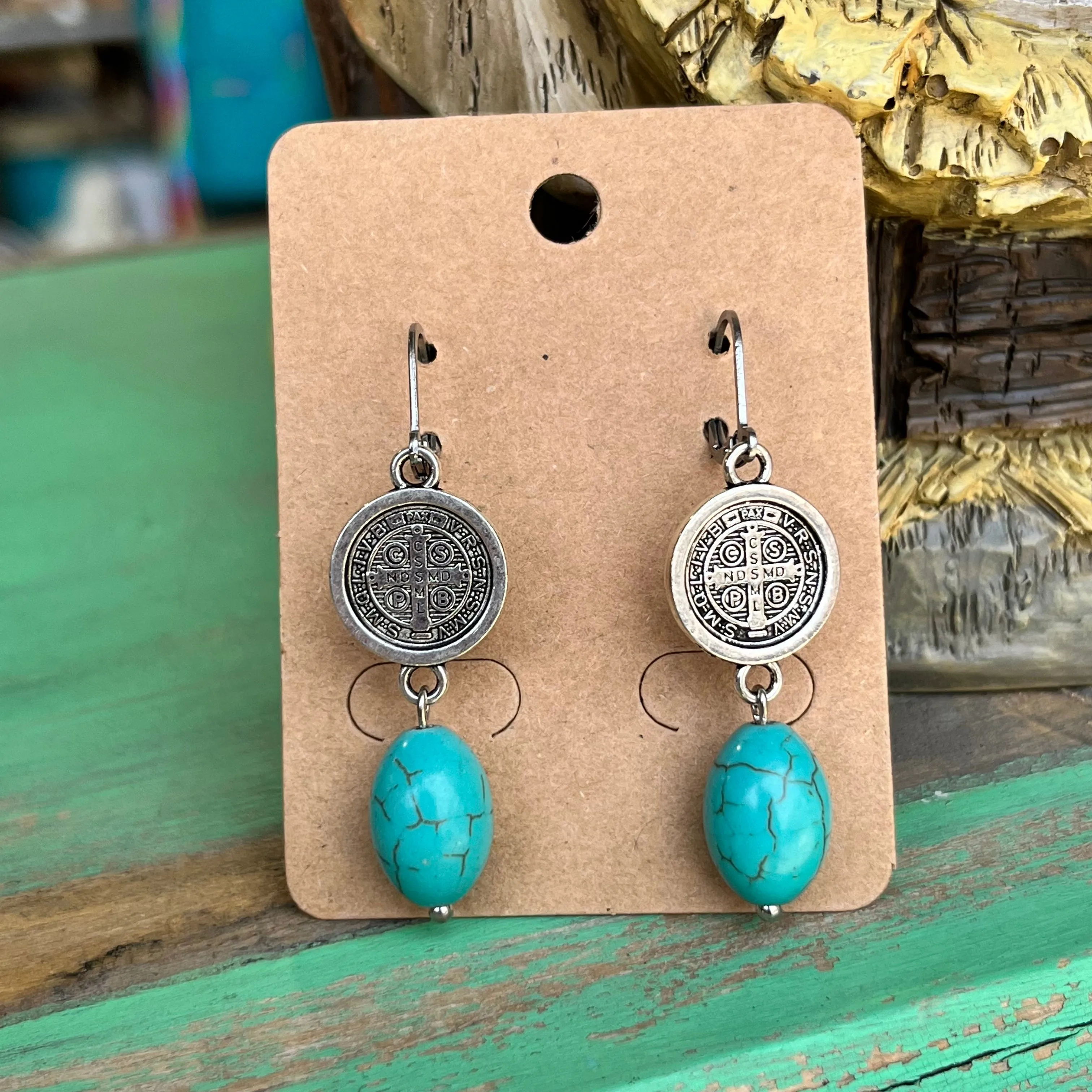 St Benedict Turquoise Set