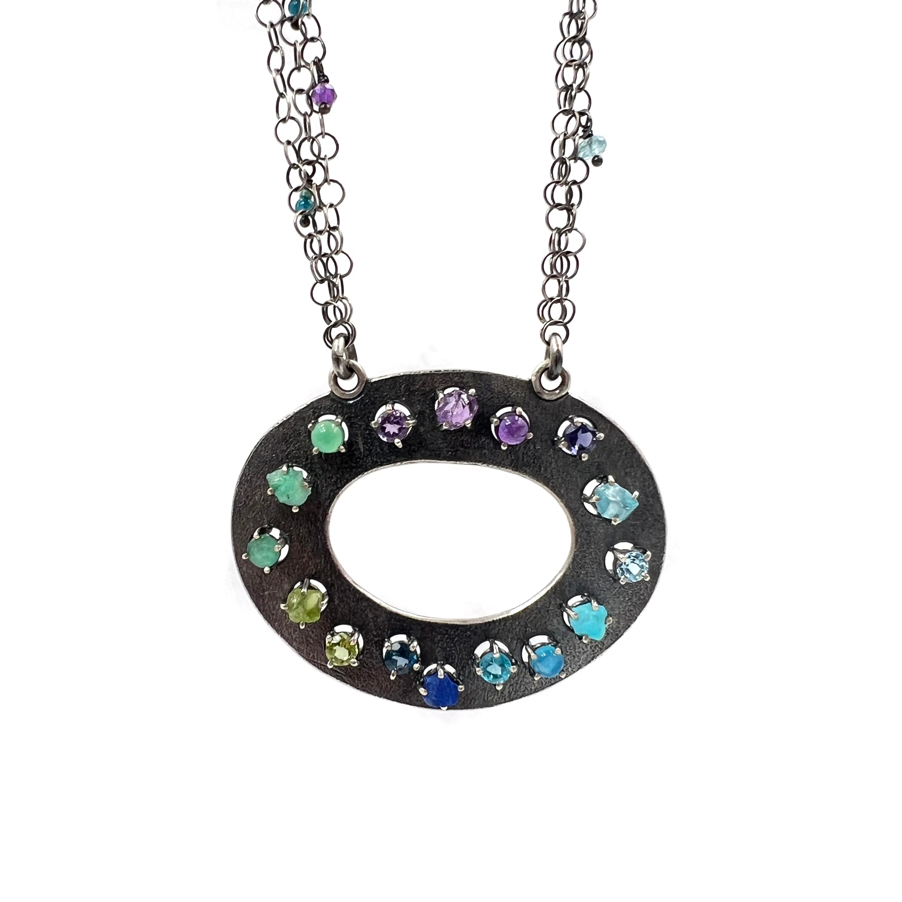 Stone Circle Necklace