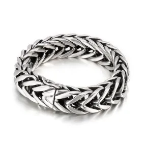 Stylish Men's Stainless Steel Punk Bracelet