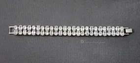 Tennis Bracelet of Oval and Round CZ