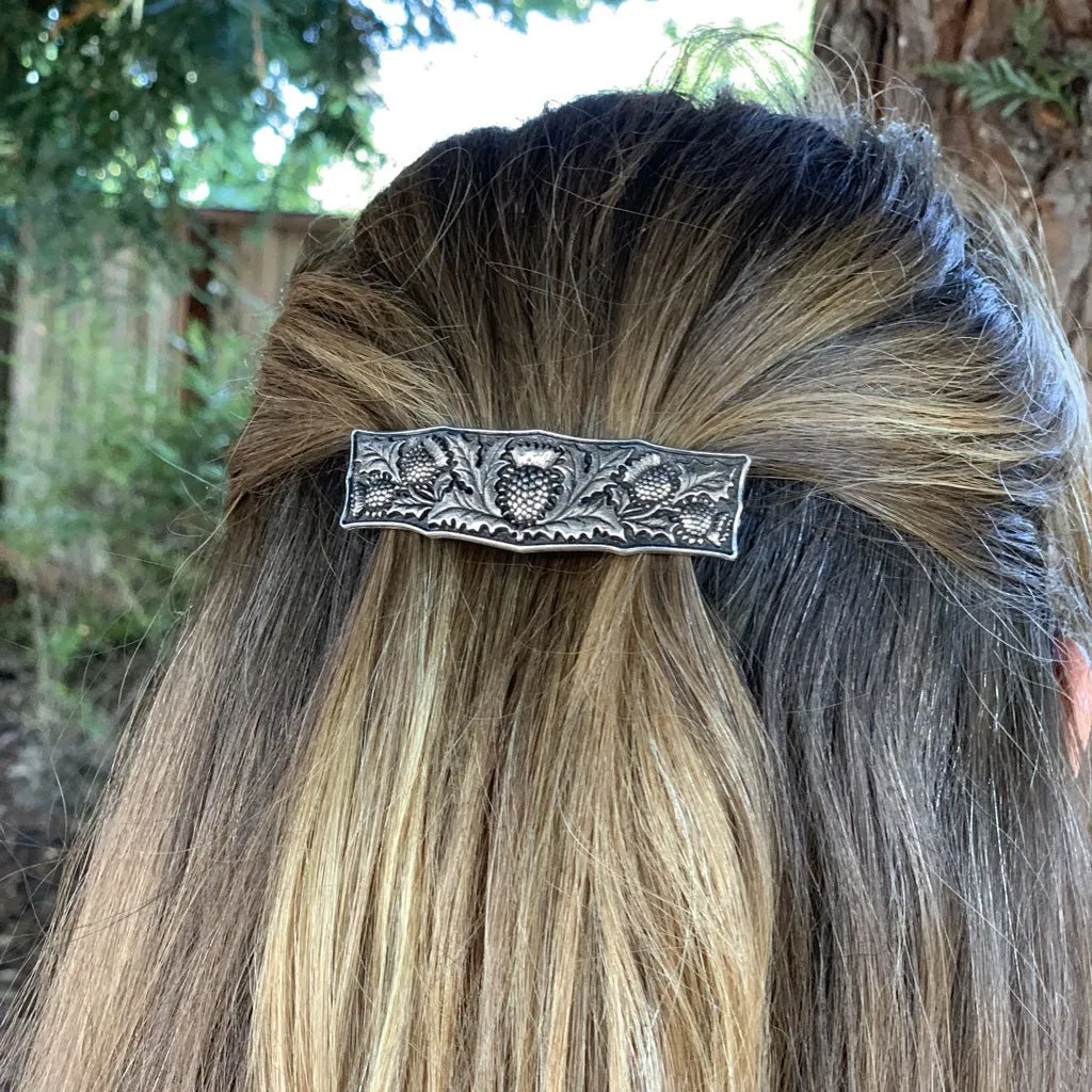 Thistle Barrette