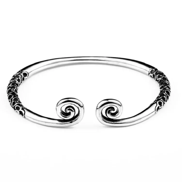 Titanium Steel Sun Wukong Inspired Men's Bracelet - Ethnic Style Jewelry Collection