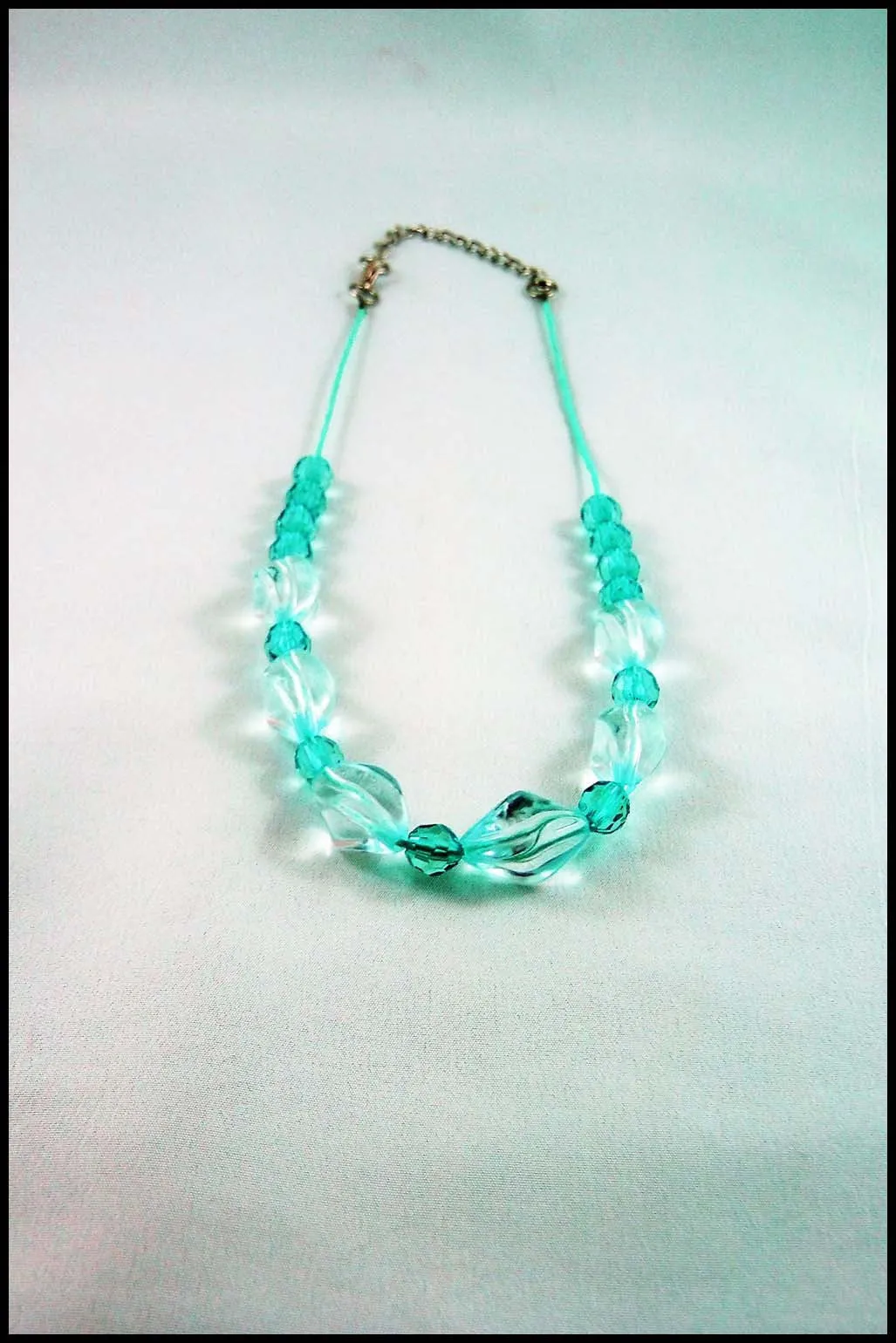 Translucent Beveled Choker