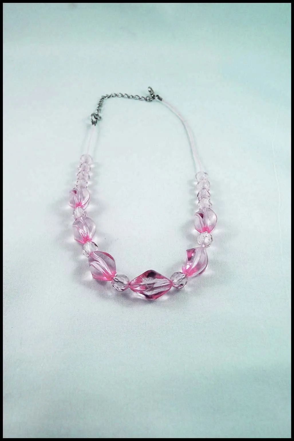 Translucent Beveled Choker