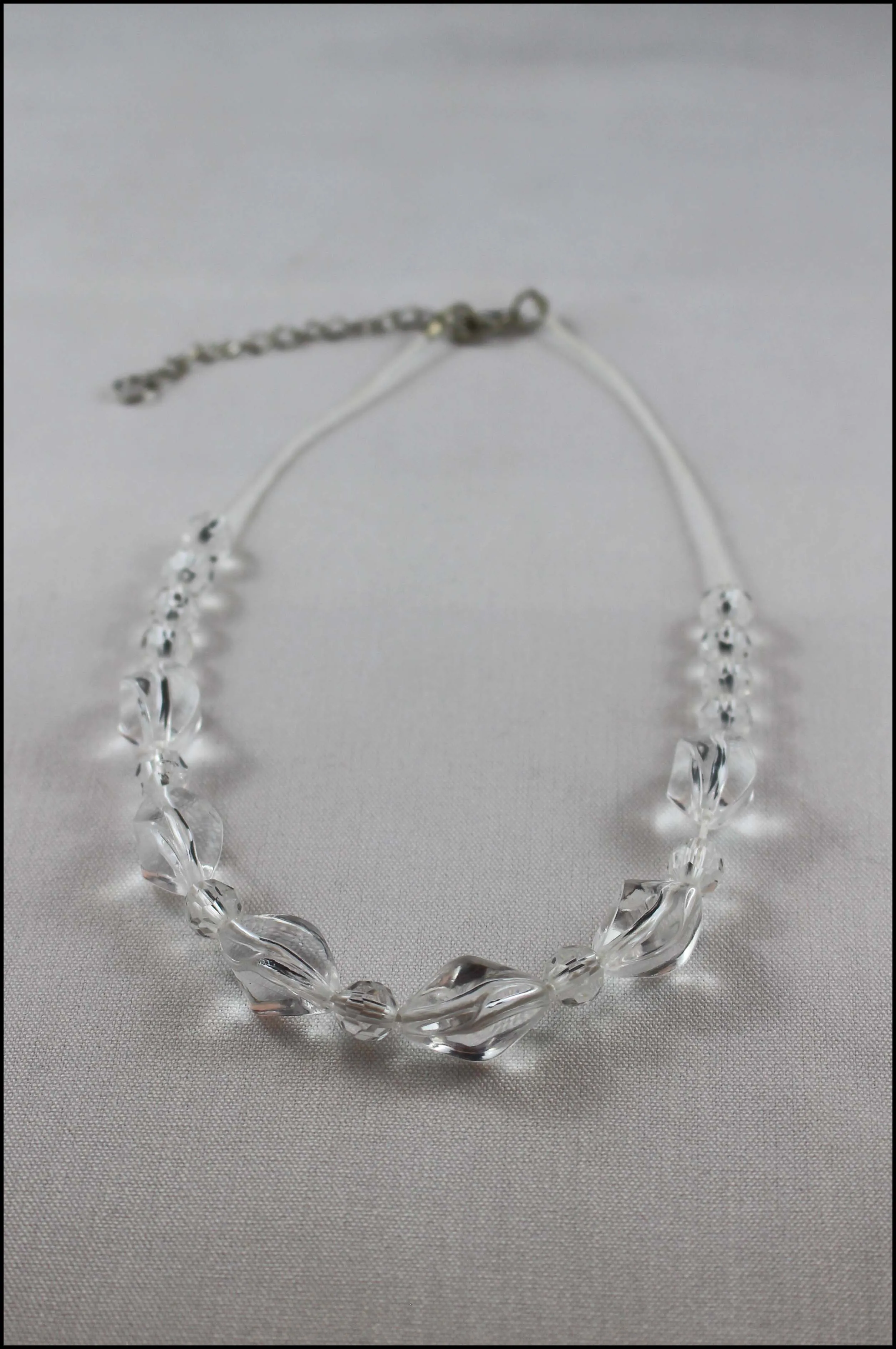 Translucent Beveled Choker