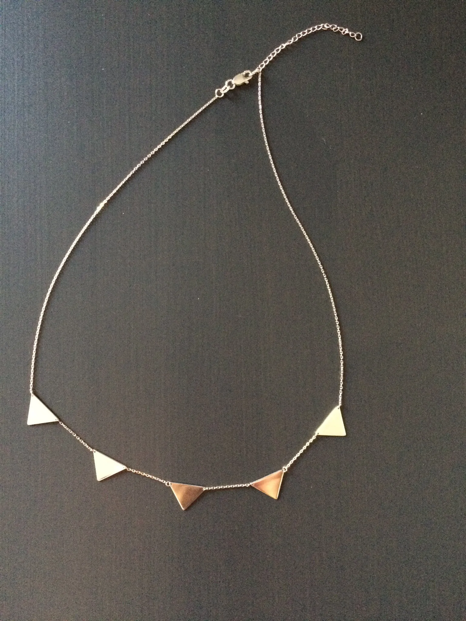 Triangle Connection Necklace