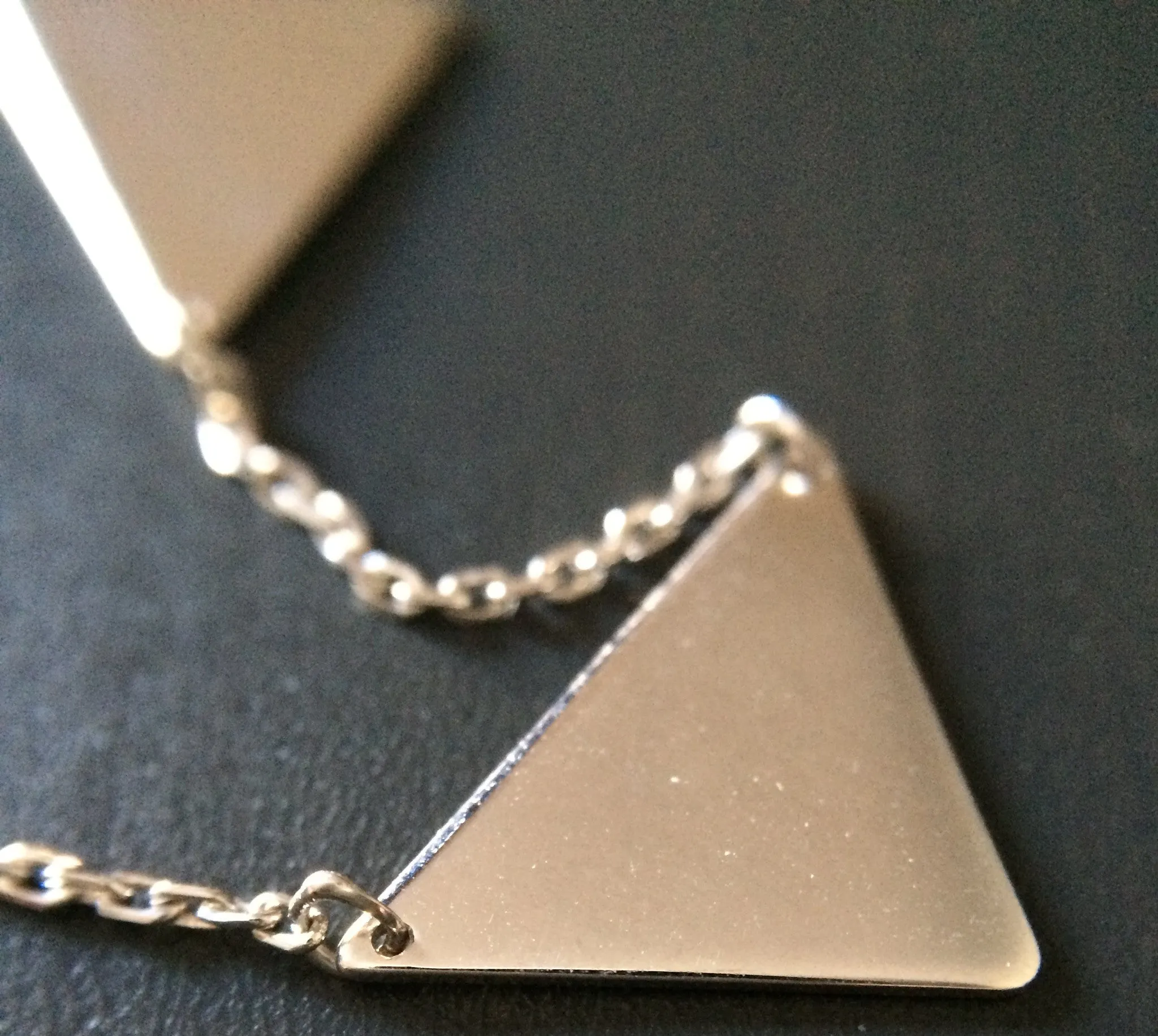 Triangle Connection Necklace