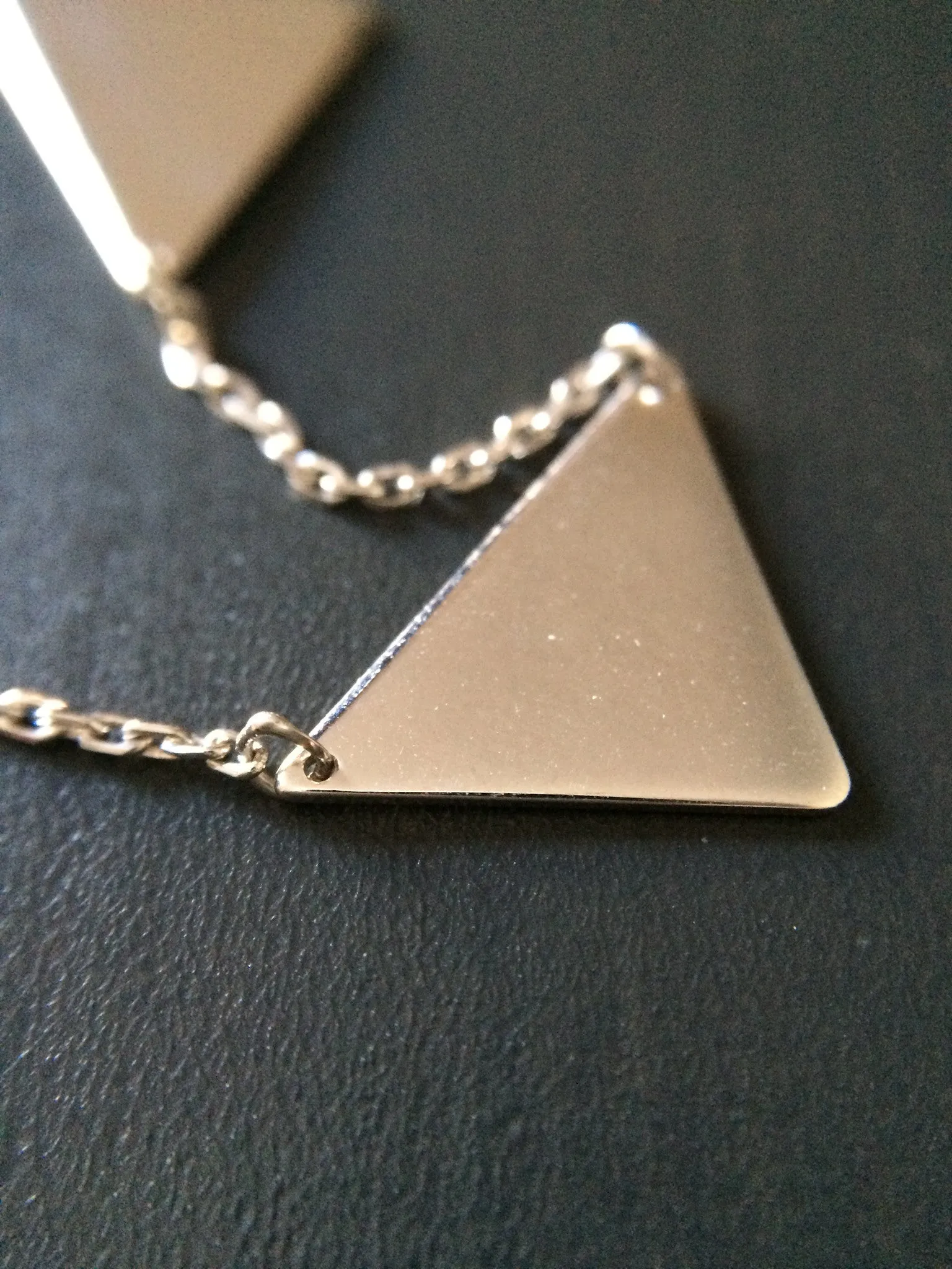 Triangle Connection Necklace