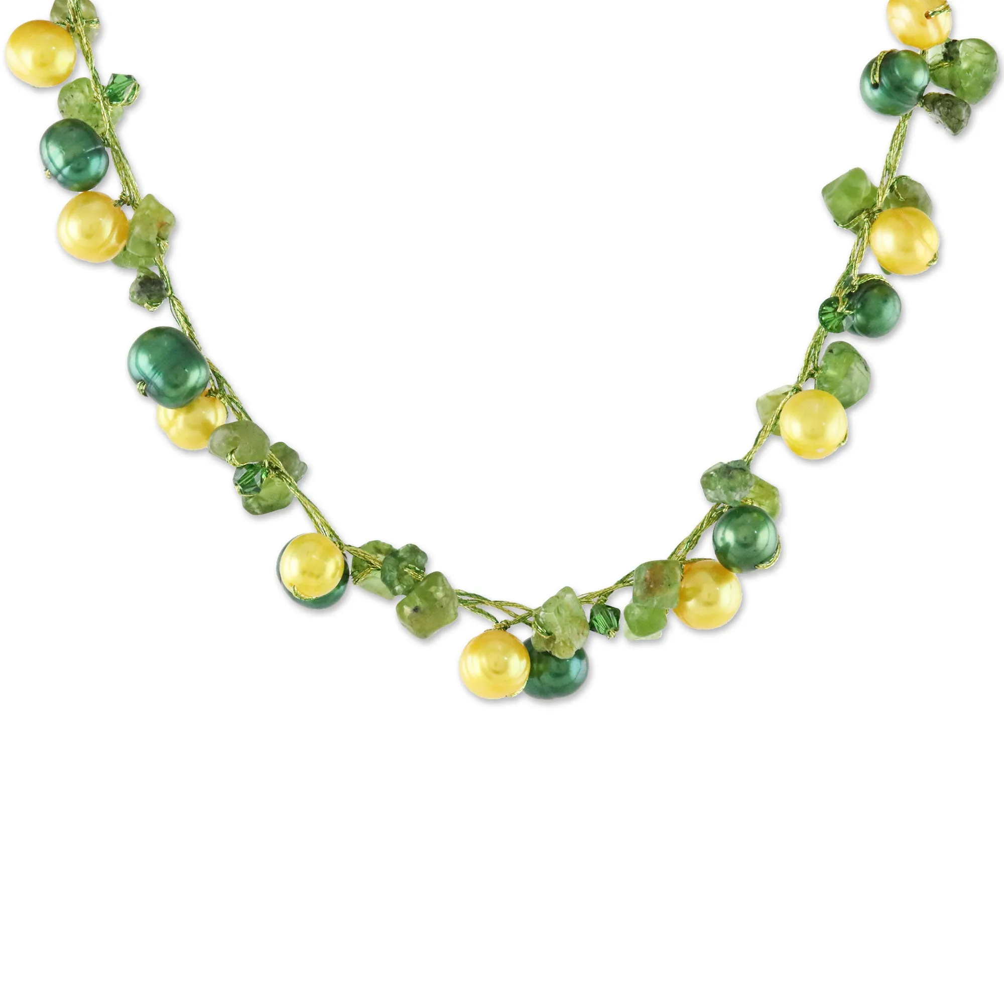 Tropical Elite Beaded Necklace