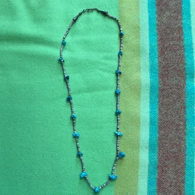 Turquoise & Shell Necklace