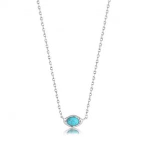 Turquoise Wave Necklace N044-02H