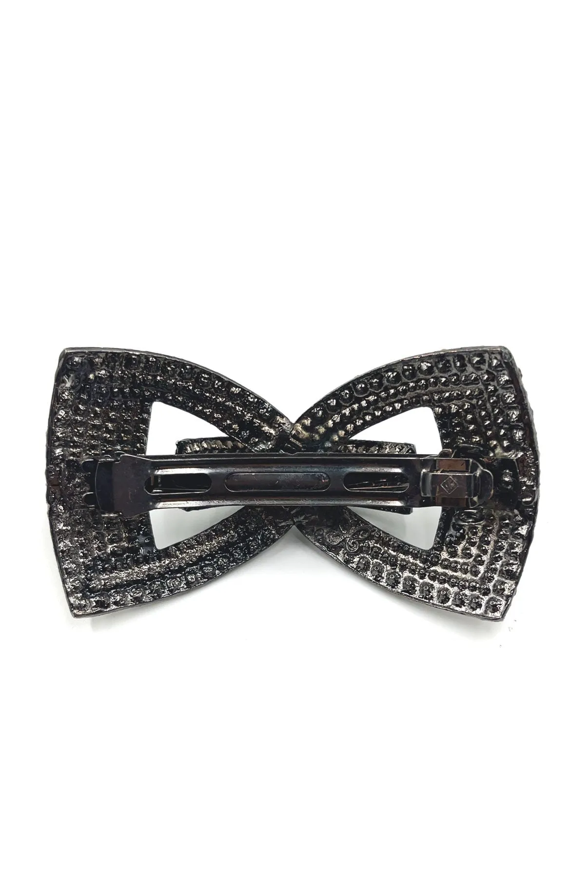 Tuxedo Hair Bow Tie Barrette