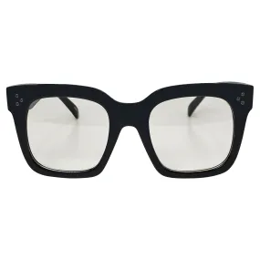 VELMA Clear Square Chunky Glasses