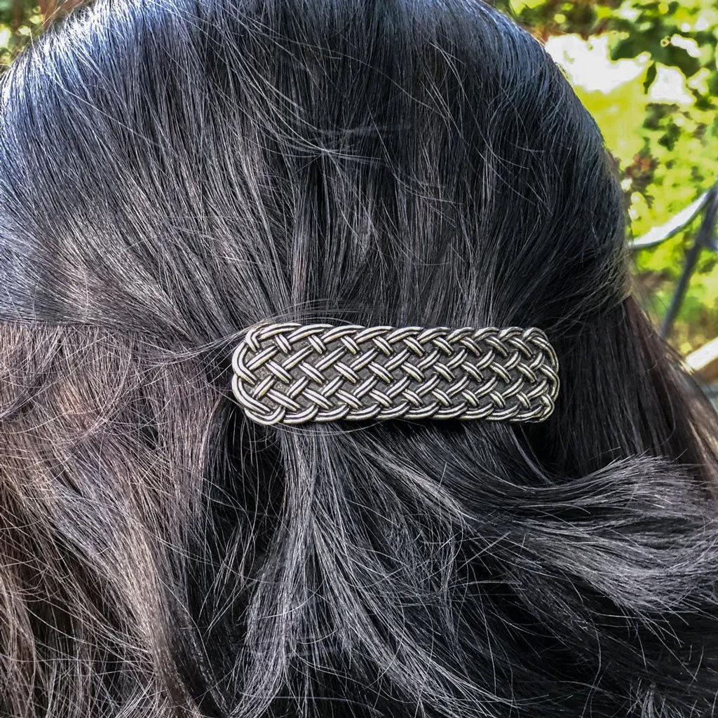 Woven Celtic Barrette