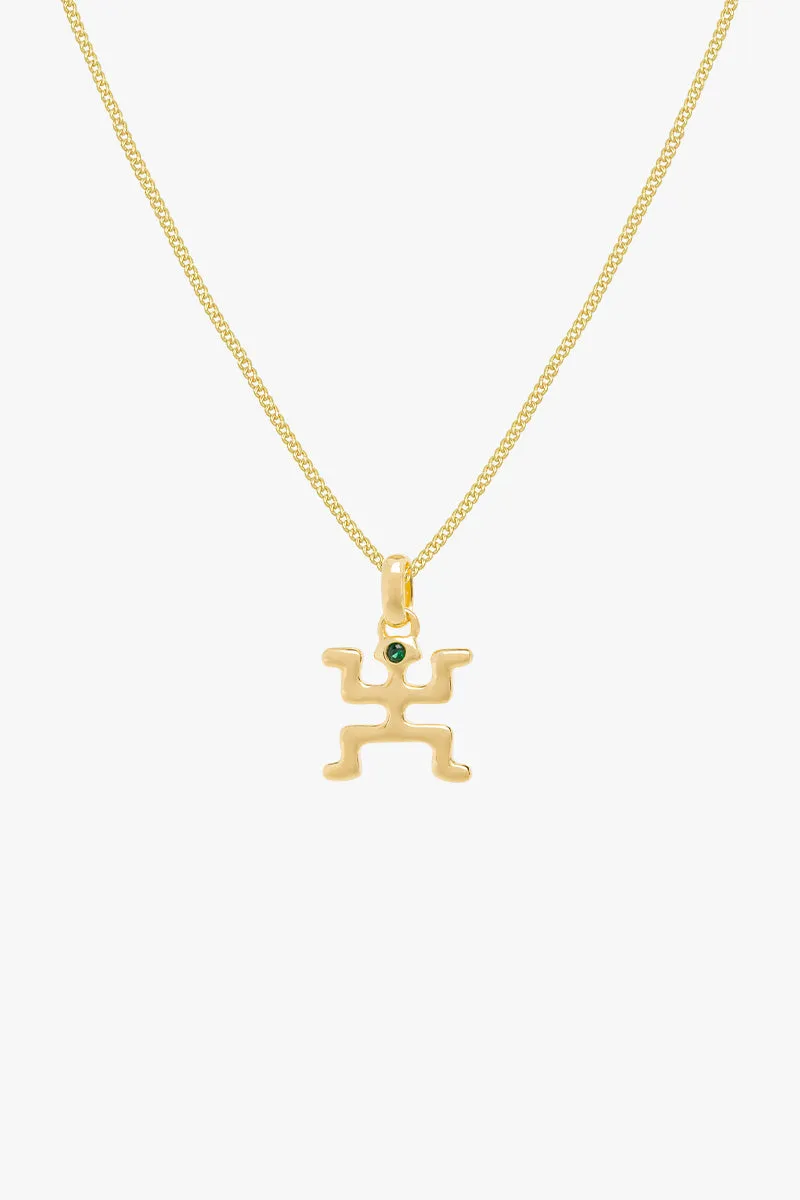 Yannis necklace gold plated