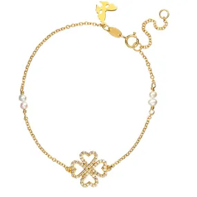 Yellow Gold Lucky Bracelet