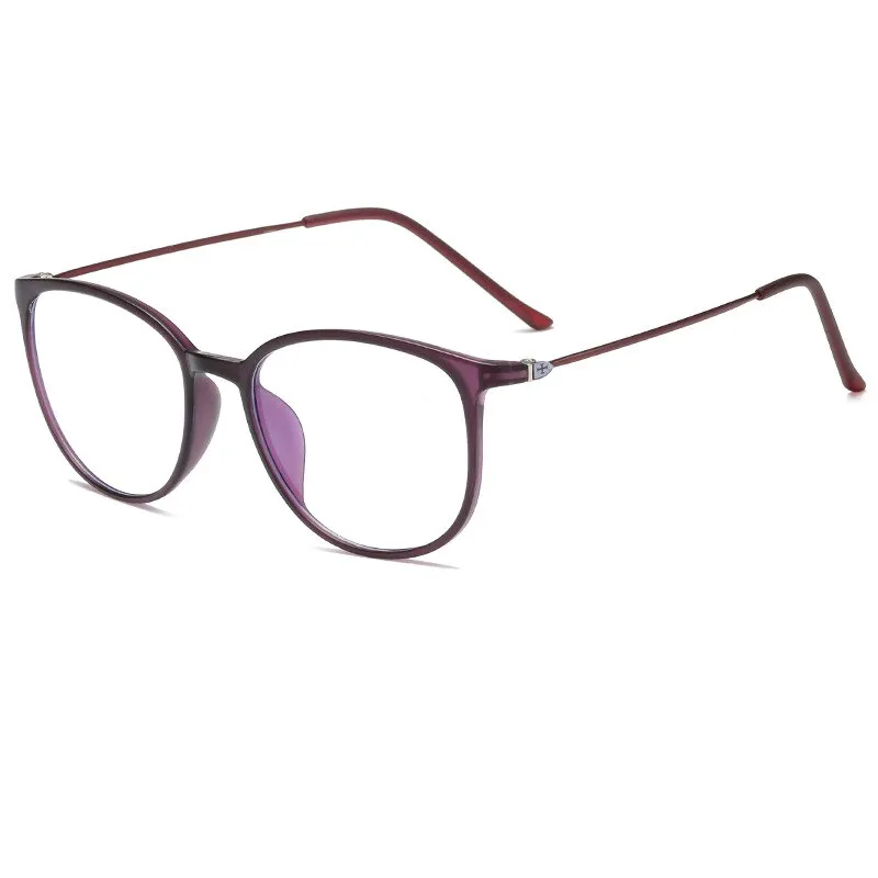 Yimaruili Unisex Full Rim Acetate Frame Myopic Or Presbyopic Anti Blue Light Reading Glasses Y872