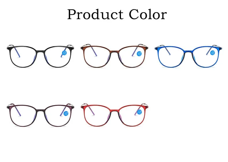 Yimaruili Unisex Full Rim Acetate Frame Myopic Or Presbyopic Anti Blue Light Reading Glasses Y872